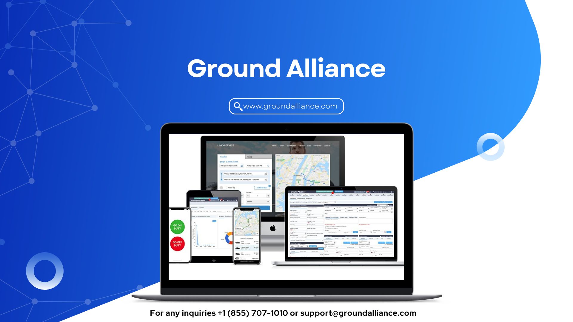 Passenger App Limo Software - Ground Alliance